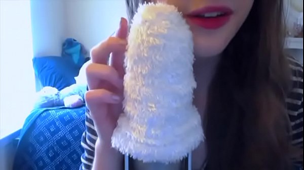 Whispering and blowing ASMR 