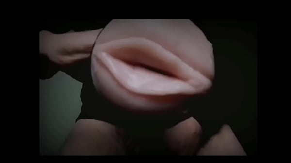 Gazzadomm playing with the fleshlight