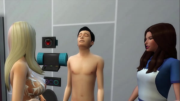 step Brother a_his with the man cook and the service woman on_foursome_in the_bathroom_Part 2