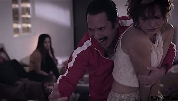 When tommy p1stol comes into the shared bedroom for all his orphanage girls he explains it to them all at once here you all fuck and suck me daily