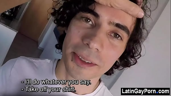 Latin gay boy fucked by hot daddy