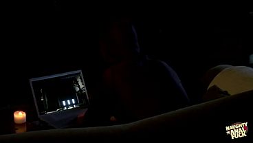 Nonton A Couple Engages In Anal Intercourse For The First Time As A Buddy Observes From Outside. thumbnail