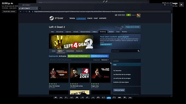 Como descargar modificacionespara left for dead dos 