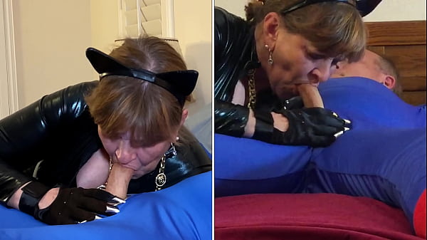 Old Mature Slut Catwoman Gets Off On Giving Superman Head thumbnail