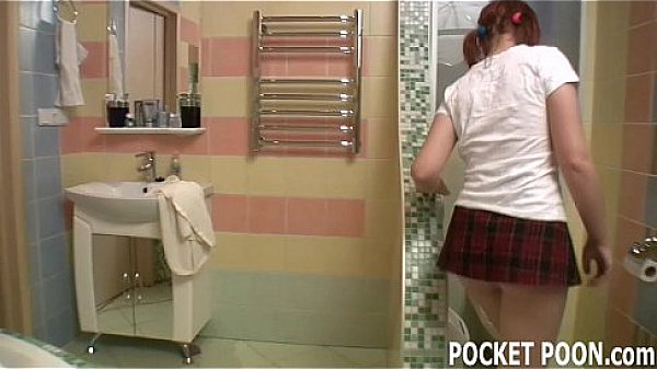 Cute teen caught masturbating by her horny best friend