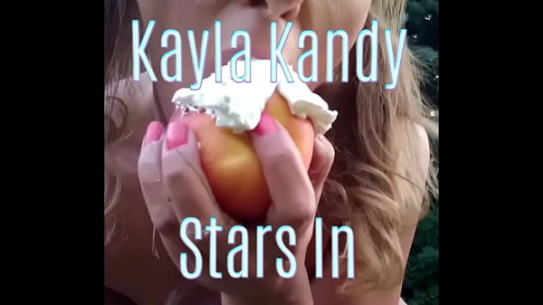 Kayla kandy gets messy with whip cream 