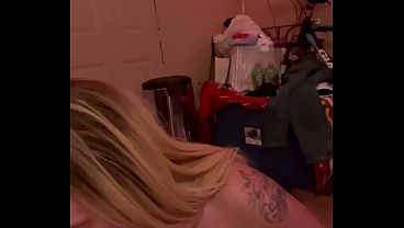 Former stripper with a great ass gets paid to suck cock and loves getting fucked hard doggystyle 