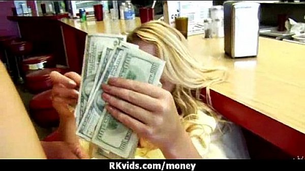 Sexy wild chick gets paid to fuck 7 