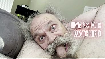 Old Man Big Moustache Cocksucker 