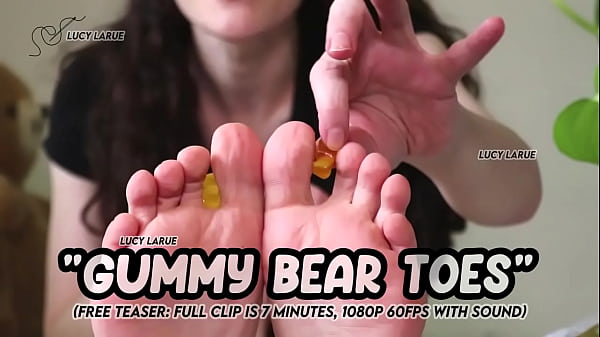 Gummy bear toes 