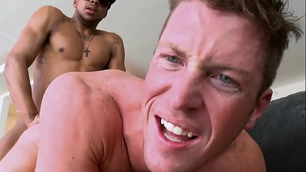 Gaywire - White Boy Getting His Gay Ass Hole Absolutely Destoryed By Big Black Cock thumbnail