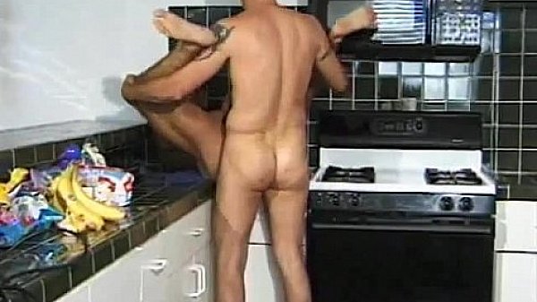 Buff stud gets his asshole licked and fucked hard 