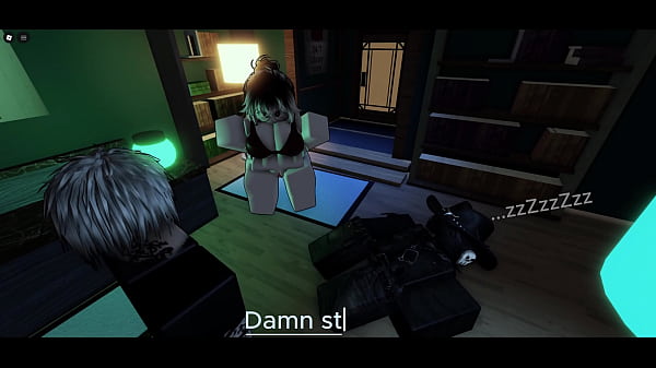 Roblox cock hungry fan fucked me infront of her boyfriend 