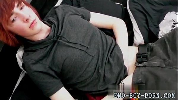 Emo gay porno video teen Andy Roberts truly stands out with his pale