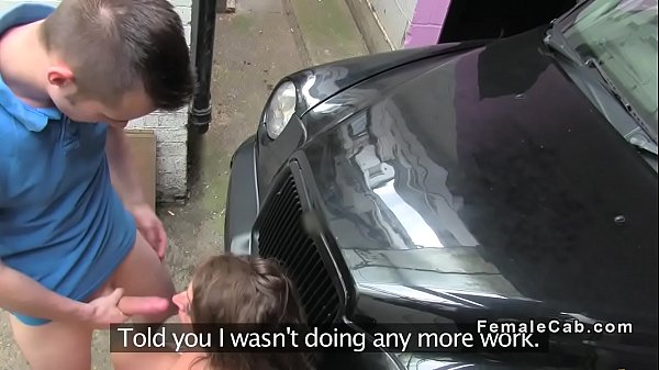 Dude fucks throat_and cunt to cab_driver