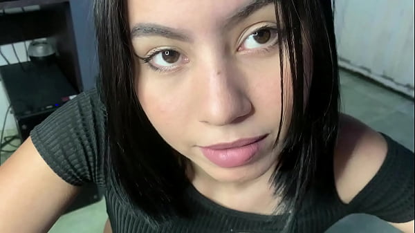 Sexy 18 Year Old Amateur Latina Girl Receives Cum In Her Mouth Pov thumbnail
