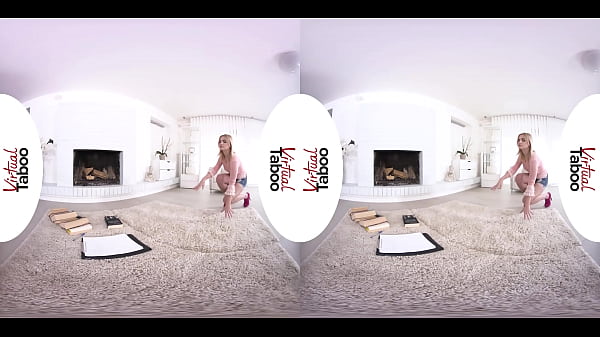 VIRTUAL TABOO Lika Studying_Her Biology