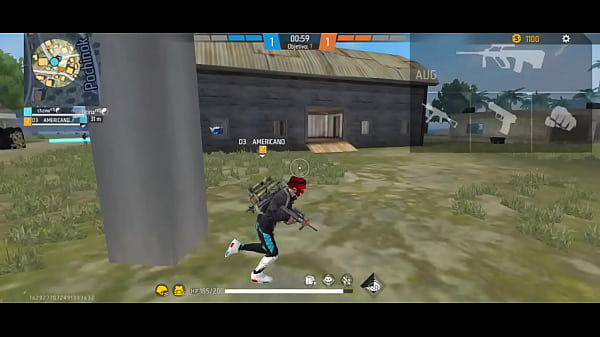 Na cara dela quando ela botou a cara 