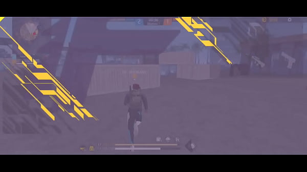 Na cara dela quando ela botou a cara 