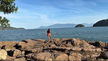 Sexo Gostoso Em Praia P&uacute;blica O Enteado E O Safari Pauzudo Gozou Na Minha Cara . thumbnail