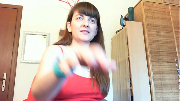 Nicoletta play with this hot white panty_and destroy_them all