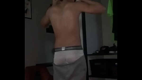 Before shower he show me his cock 