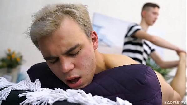 Play MP4 - Sam can't take his eyes off of Max's thick&comma; uncut cock