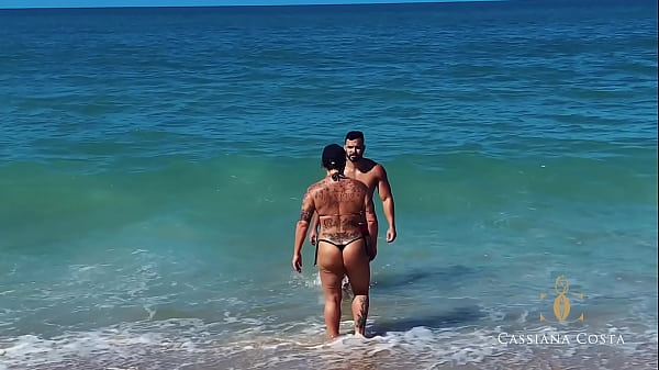 Cassi and ladyblack8 fuck hard with friend 