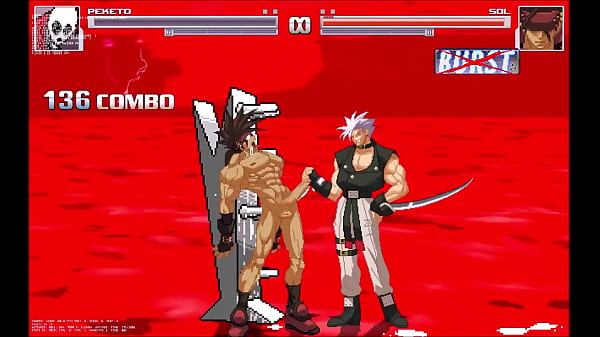 Sol'_s Handjob with lots of cums | mugen