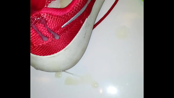 Cum over my workmate home shoes.