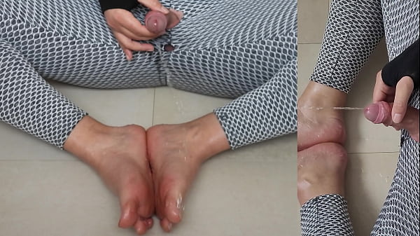 Piss and cum on my feet