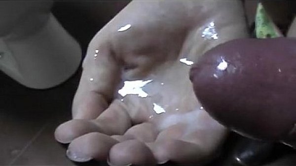 Naughty amateur couple fucking in the public restroom 