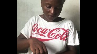 Crazybitch Enjoying Her Sexiness Whiles Rolling Leaves thumbnail