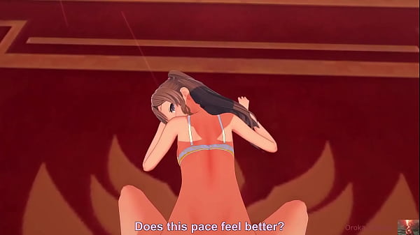 Girl sneaks into the office boss thinks it is a dream 