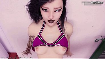 Being a DIK | Hot and horny college goth teen with a gorgeous ass blowjob and anal sex | My sexiest gameplay moments | Part #16
