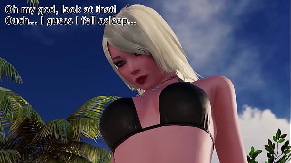 Lesbians on the beach 