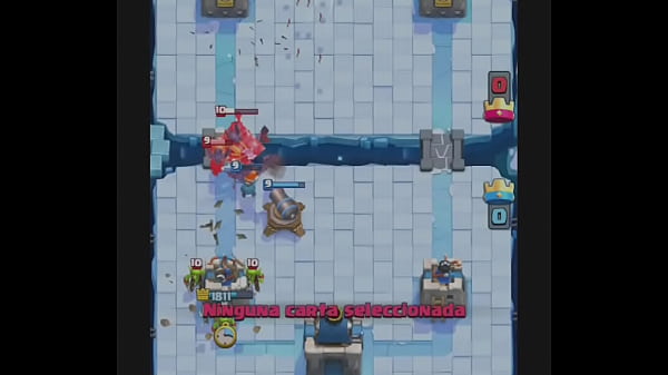 Partida de clash royale