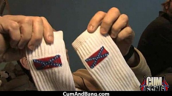 Ebony chick fucked hard in group sex action 2 