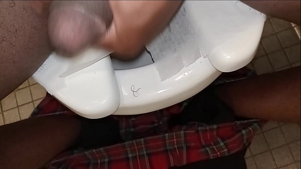 Quickie in public stall 1