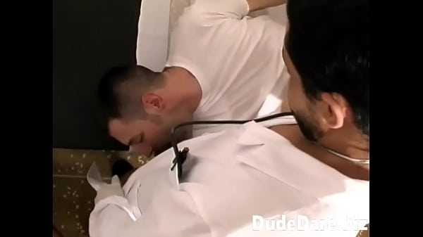 Dude_gags on doctor's cock during a medical_examination