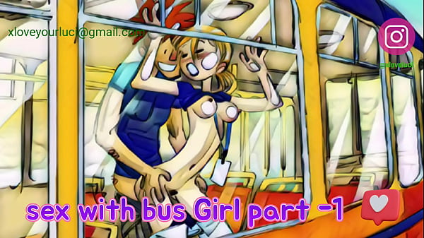 Hard sex in bus with hot girl 