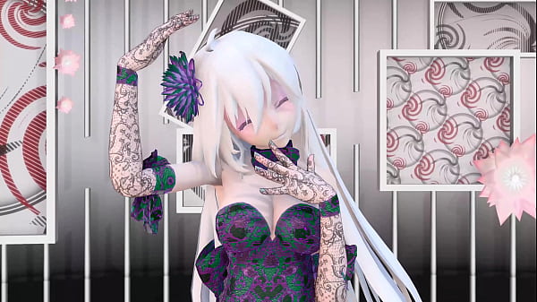 Play MP4 - Yowane Haku Undress Dance Sexy Lingerie Hentai Stickysticky Song Mmd 3D Purple Clothes &lpar;CLIP&rpar;