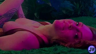 Redheaded Petite Ginger Woman Gets Pussy Annointed By Giant Bbc thumbnail