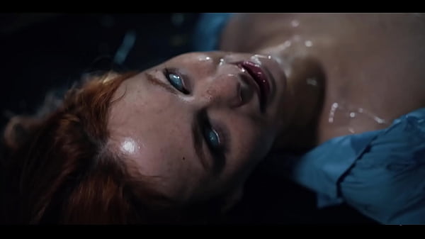 Brunette & redhead lesbian sex extreme girl on girl action with pussy licking scissoring & more