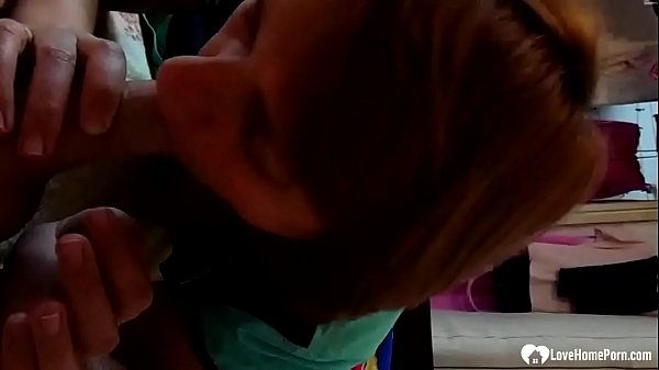 Seductive stepmom muncheson a cock in_POV