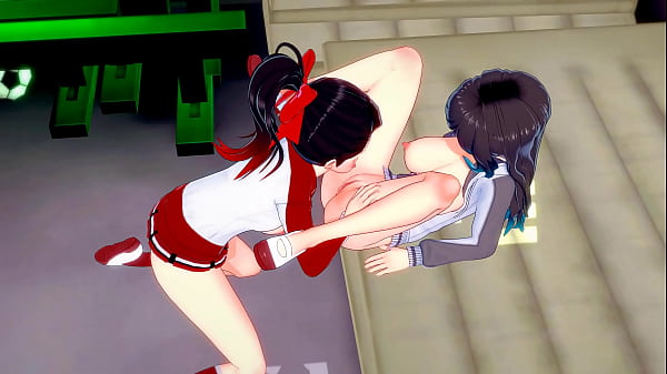 Lesbian girls grace and maria hentai 