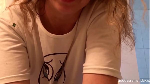 Play MP4 - Clean up my red silky creampie panty