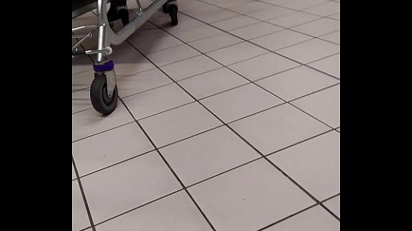 Beautiful walk ass at store 