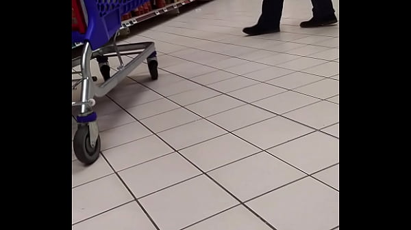 Beautiful walk ass at store 