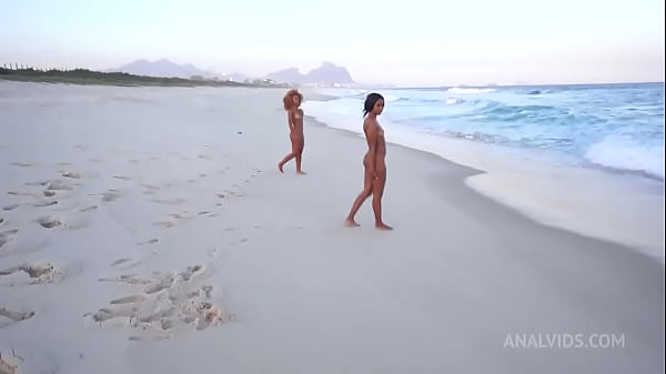 Mambo tour #6 jasminy villar & rebeca villar gets nasty at the beach then fuck big dicks anal atogm monster cock